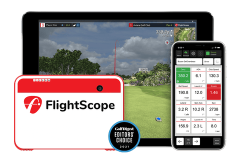 FlightScope Mevo - Portable Golf Launch Monitors and Simulators 